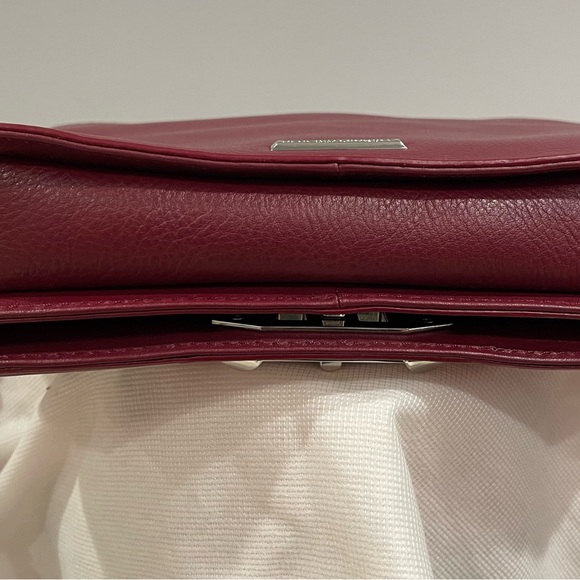 Rebecca Minkoff quilted Love cross body in pinot noir - Picture 6 of 11